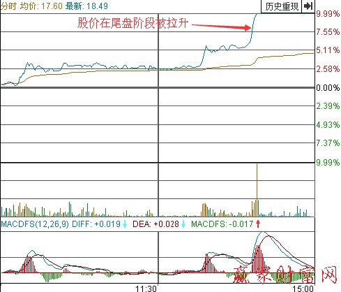 太工天成分時走勢圖（一）